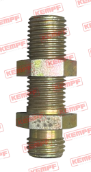 23394 KEMPF Gerade Schott-Verschraubung 08L-8L